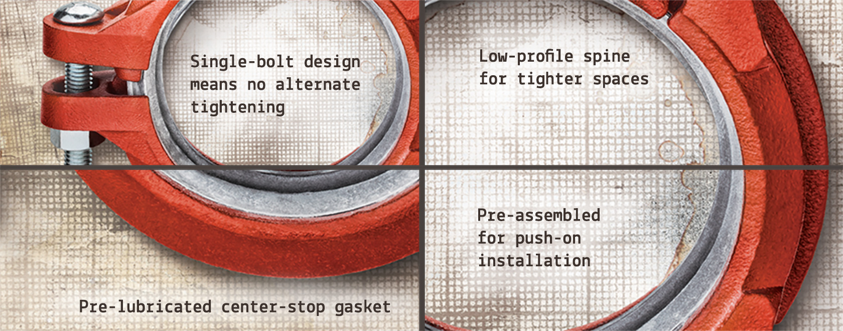 Model 579 OneBolt Coupling Tyco Fire Protection Products