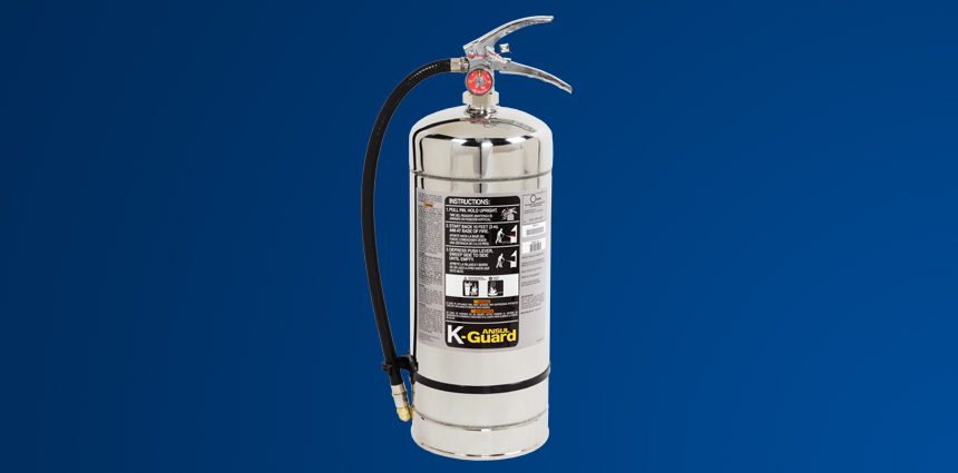 ANSUL® K-GUARD Stored Pressure Fire Extinguishers ANSUL® K-GUARD Stored Pressure Fire Extinguishers