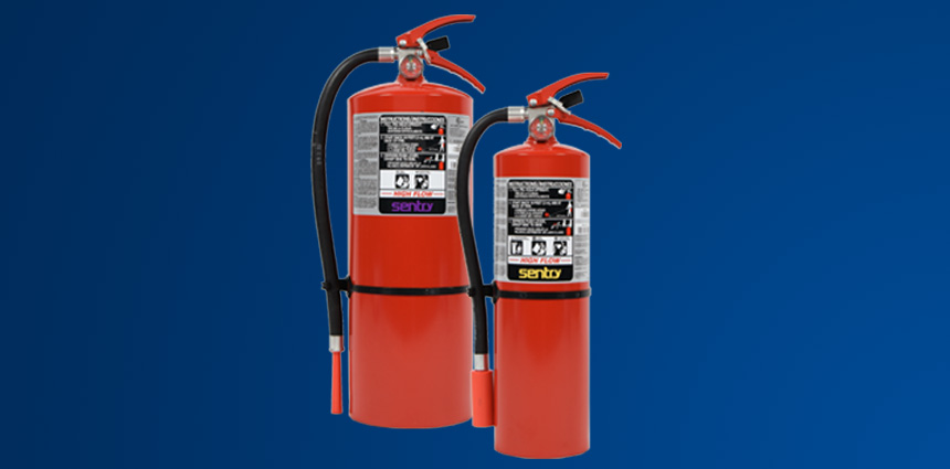 SENTRY High-Flow Stored Pressure Fire Extinguishers SENTRY High-Flow Stored Pressure Fire Extinguishers